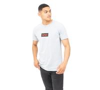 NASA Men's Box Logo Cotton T-Shirt Grey | Size: 2XL NASA Grey 2XL