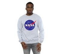 Nasa Men's Classic Insignia Logo Sweatshirt Large Sport Grey