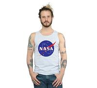NASA Men's Classic Insignia Logo Vest Sport Grey X-Large