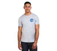 NASA Men's Core Logo Cotton T-Shirt Grey | Size: Small NASA Grey S
