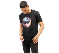 Nasa Men's Galaxy T Shirt, Black, M UK