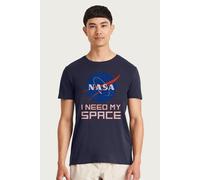 NASA Men's I Need My Space T-Shirt in Navy | Size: Large NASA Navy L