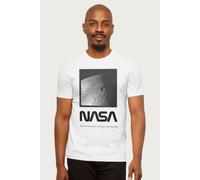 NASA Men's Lunar Surface Shot T-Shirt in White | Size: Small NASA White S