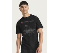 NASA Men's Mars Exploration Schematic T-Shirt in Black | Size: 2XL NASA Black 2XL