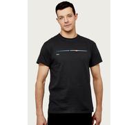 NASA Men's Satellite Horizon Shot T-Shirt in Black | Size: Medium NASA Black M
