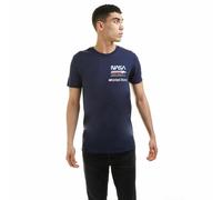 Nasa Men's Plane Aeronautics T Shirt, Blue (Navy Navy), XL UK