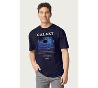 NASA Men's The Night Sky Galaxy Facts T-Shirt in Navy | Size: Large NASA Navy L
