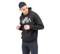 NASA Men's Vintage Rocket Cotton Hoodie Black | Size: Medium NASA Black M