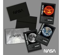 NASA Mission Earth, Moon and Sun Art Prints