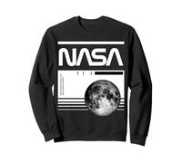NASA - Moon Blueprint & Barcode Sweatshirt