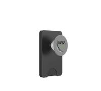 Nasa - Moon Explore The Universe, black PopSockets PopWallet for MagSafe