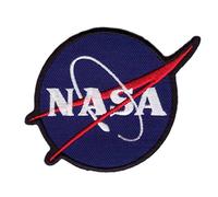 NASA (National Aeronautics and Space Administration) Logo Iron on Sew on Embroidered Badge Applique Motif Patch From PatchWOW