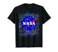 NASA Official Logo In The Stars Premium Graphic Tee T-Shirt