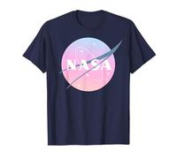 NASA Pastel Rainbow Classic Logo T-Shirt