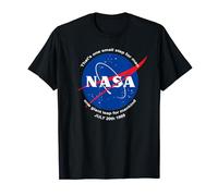 NASA Patch One Small Step Moon Landing T-Shirt