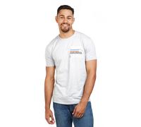 NASA Plane Aeronautics Cotton Mens T-Shirt Grey NASA Grey M