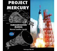 NASA Project Mercury Familiarization Manual Manned Satellite Capsule NASA Multicolor