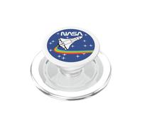 NASA Rainbow Rocket Sweatshirt PopSockets PopGrip for MagSafe