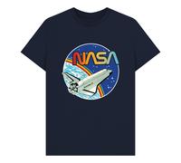 NASA Rainbow Unisex T-Shirt in Navy | Size: 4XL NASA Navy 4XL