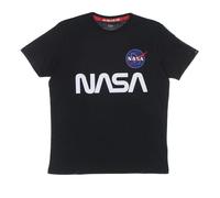 Nasa Reflective T-shirt Blue - male - Alpha Industries - T-Shirts - Blue - M - Tops M