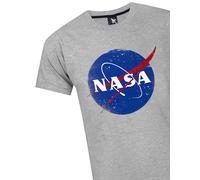 NASA Short Sleeved T-Shirt | Mens Grey | Official Merch