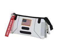 NASA Spaceship-FAN Triple Pencil Case 2.0, White, 23 x 11 cm