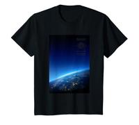 NASA Sun Sets Behind Earth Space Kids T-Shirt