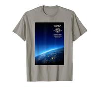 NASA Sun Sets Behind Earth Space T-Shirt