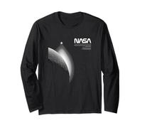 NASA Sun Shines On The Moon Space Long Sleeve T-Shirt
