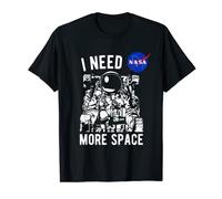 NASA T-Shirt Astronaut I Need More Space Rocket Take Off