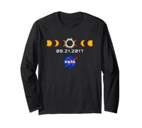 NASA Total Solar Eclipse T-Shirt August 21 2017 Long Sleeve T-Shirt