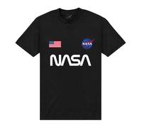 NASA Unisex Adult Badge T-Shirt PN209