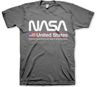 NASA United States T-Shirt Dark-Grey