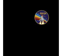 NASA Vintage Rainbow Shuttle Sweatshirt - Black - S