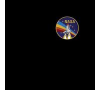 NASA Vintage Rainbow Shuttle T-Shirt - Black - S
