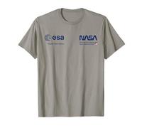 NASA Worm and ESA Logo famous and classic T-Shirt