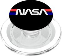 NASA Worm Logo PopSockets PopGrip for MagSafe