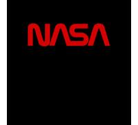 NASA Worm Red Logotype Women's Sweatshirt - Black - XXL
