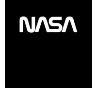 NASA Worm White Logotype Sweatshirt - Black - XL