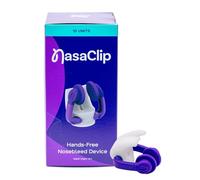 NasaClip Nosebleed Treatment for Adults Aged 14+ - Hands-Free Nasal Relief, Stop Nosebleeds Fast - ER Doctor Designed for Healthcare Pro, Sports & Home Use - 10 Individually Wrapped Reusable Devices