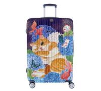 NaSaDen Hardside Luggage Carry-On TSA Lock ABS + PC [Summer Cat] German Design for Women/Men/Business [ 1 year warranty ] (26'')
