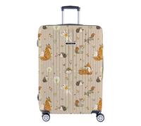 NaSaDen TSA Lock ABS+PC Luggage with Spinner Wheels Checked Luggage German Design, Dream, 29, Flora Printed Beautiful Luggages, Super Light Weight and Recommended By 500+ Kol.