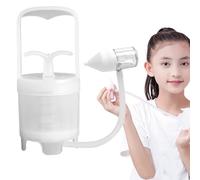 Nasal Aspirator, Booger Suction for , Manual Booger Suction Remover for Portable Hand Puller, Soft Silicone Nose Cleaner for Playing, Going Out, Travel