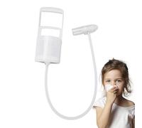Nasal Aspirator for Babys & Todddler, Manual Nose Sucker with Hand Pump and Rounded Non-Invasive Nozzle, Reusable Mucus Remover for Fast & Effective Relieves Congestion and Stuffy Boogers