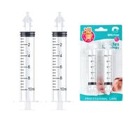 Nasal Aspirator, Nasal Aspirator, Nasal Irrigator, 10ml Nasal Irrigator, with Cleanable & Reusable Silicone Nasal Suction Tip, 2Pcs