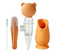 Nasal Aspirator, Portable Soft Manual Nasal Aspirator, Nose Aspirator Fly Cap for Boys, Girls and Parents, Home Use, Daily, Travel, Cuck