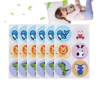 Nasal Breathing Patches - 1.57 Inches Soothing Sleep Strips, 36 Piece Congestion Relief, Breathable Adhesive Stickers 3 Year Shelf Life Random Design for Travel Family Comfort