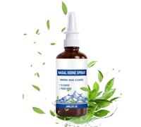 Nasal Cleanse Spray 60ml Compact Decongestant Relief Fine Mist | Sinus Nasal Spray for Women Adults Home Indoor Outdoor Dry Air Traveling