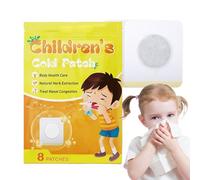 Nasal Congestion Patch - 8 Pieces Effective Comforting Care Sticker | Versatile Toddler Sleeping Patch | Comfortable Breathing Patches for Home Travel Girls Boys Kids