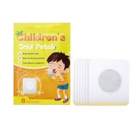 Nasal Congestion Patch, Gentle Soothing, 8 Pieces, Kids Breathing Strips, Child Relief Sticker, Adapts to Body Curves, for Children, Boys, Girls, Travel
